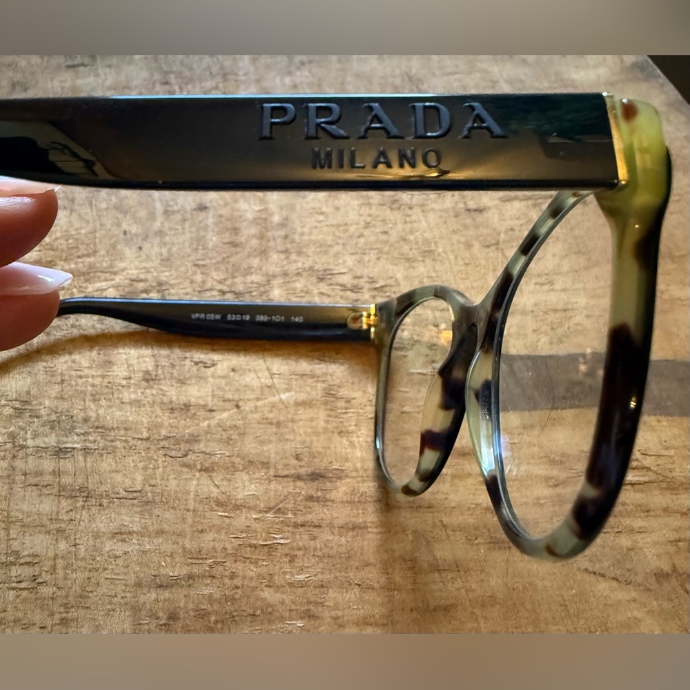 Prada Women’s Black & Tortoise Shell Glasses - Picture 8 of 13